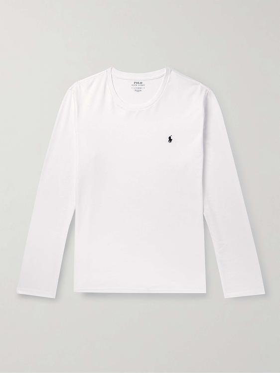 White long sleeve t-shirt from Polo Ralph Lauren