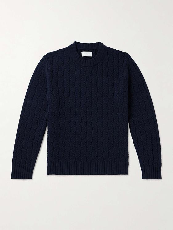 Dark blue sweater from Mr P.