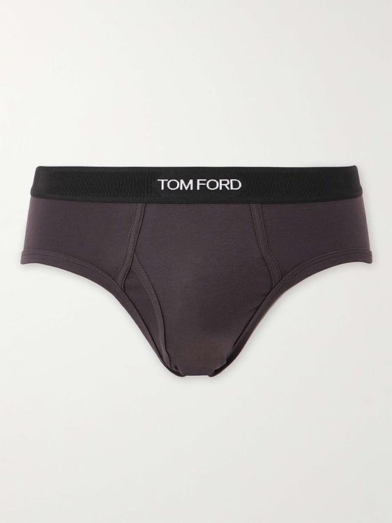 Print black briefs from Tom Ford