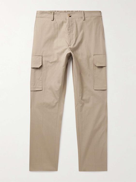 Taupe cargo trousers from Paul Smith