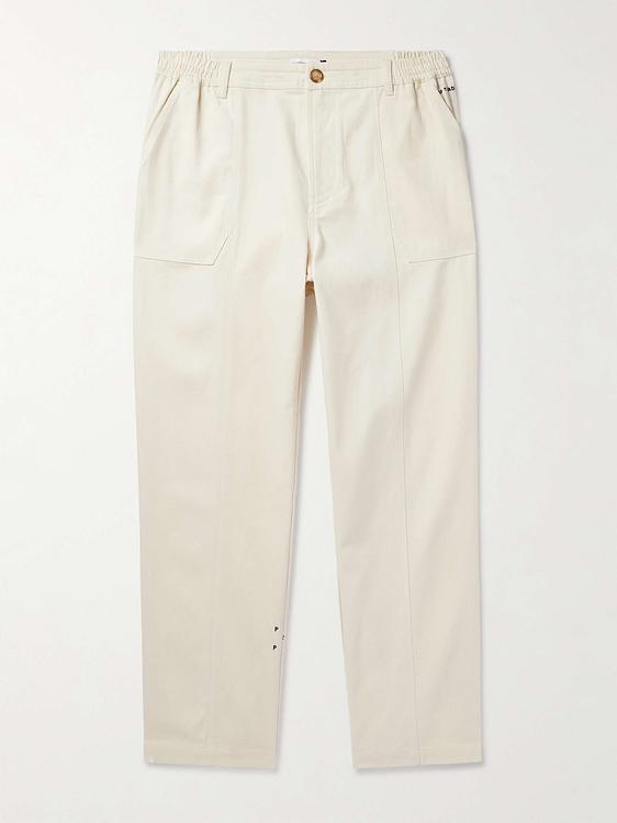 White casual trousers from Pop Trading Company