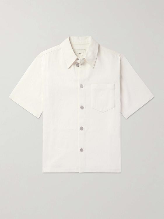 White short sleeve shirt from Róhe