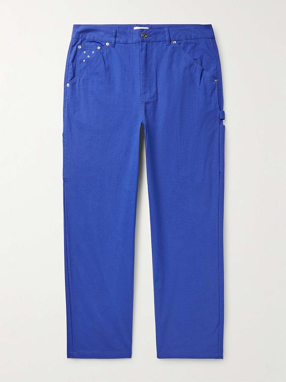 Dark blue chinos from Pop Trading Company
