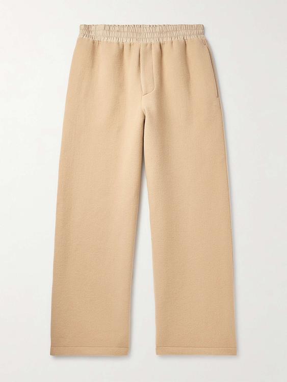 Taupe sweatpants from Jil Sander