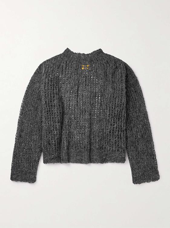 Dark grey cardigan from Airei