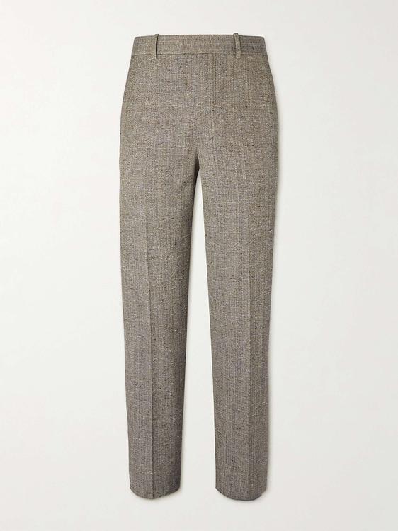 Grey formal trousers from Bottega Veneta