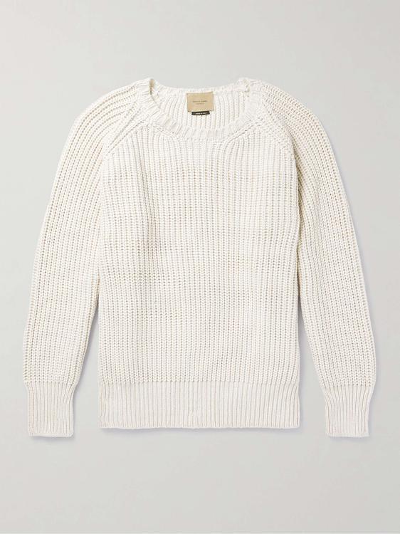 White sweater from Federico Curradi