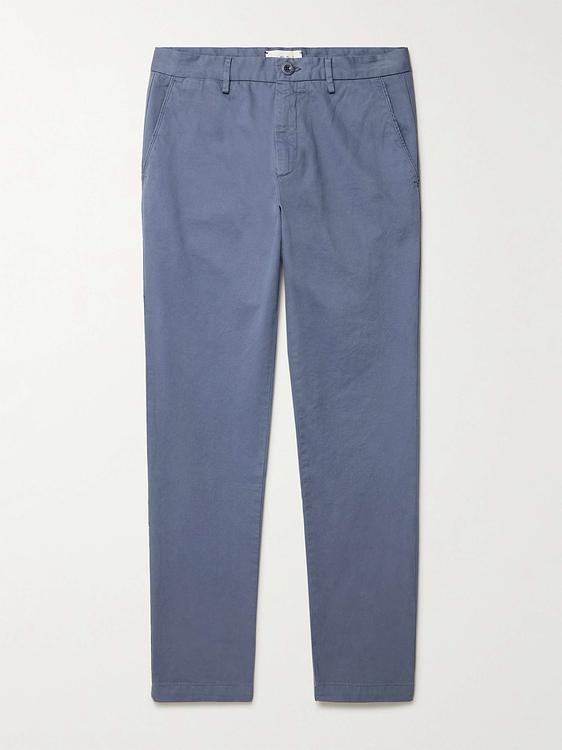 Blue chinos from Mr P.