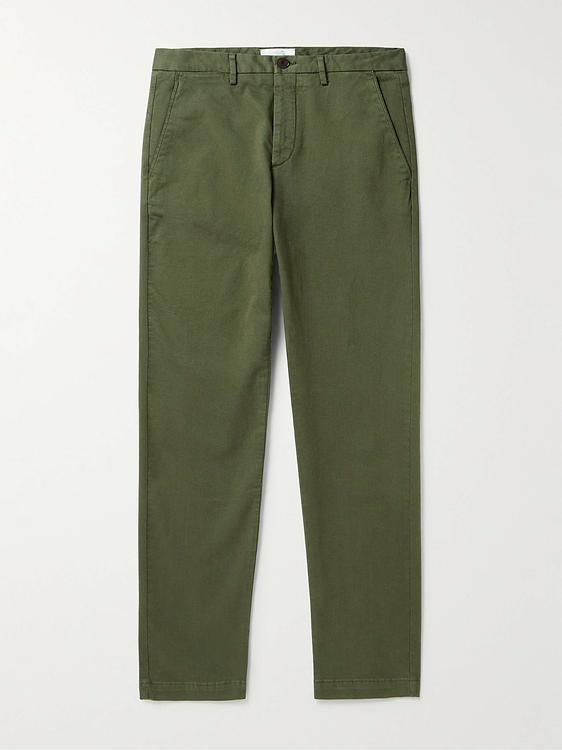 Dark green chinos from Mr P.