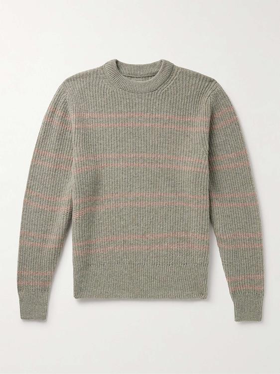 Taupe sweater from Nudie Jeans