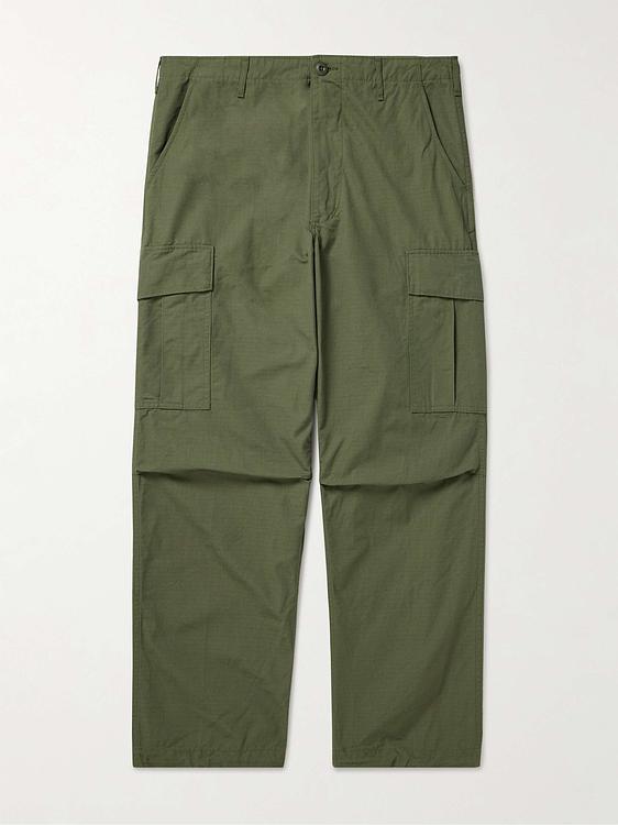 Dark green cargo trousers from orSlow