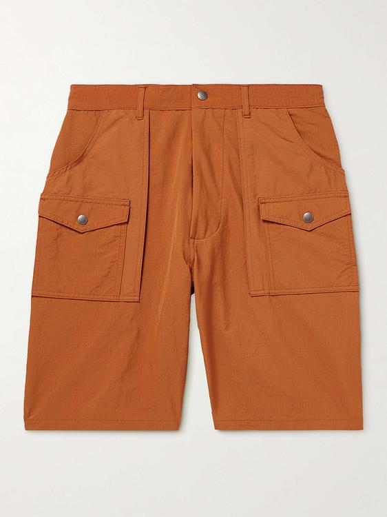 Brown cargo shorts from Beams Plus