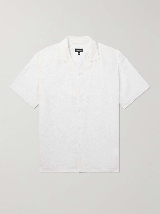 White short sleeve shirt from Club Monaco