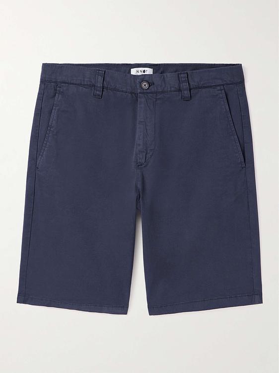 Dark grey chino shorts from NN07