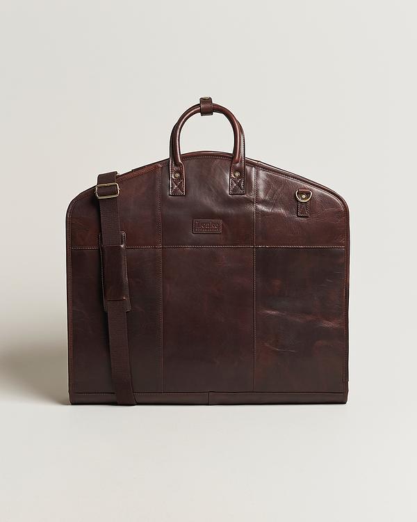 Dark brown briefcase from Loake 1880