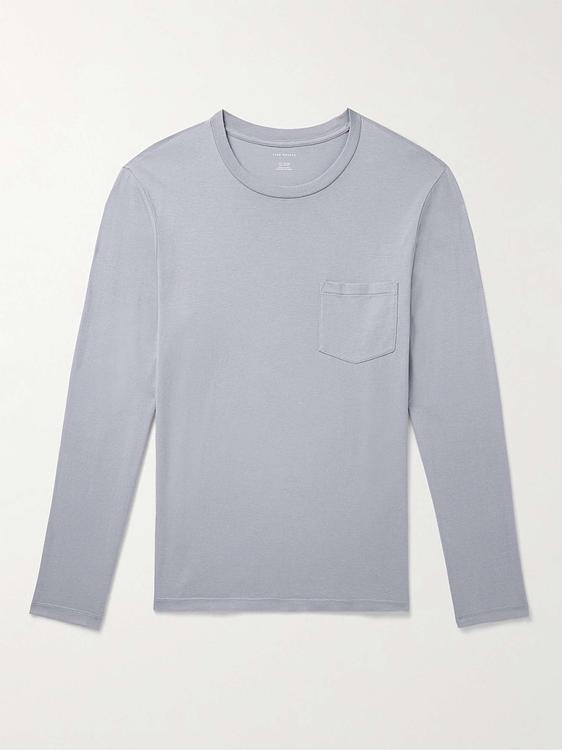 Grey long sleeve t-shirt from Club Monaco
