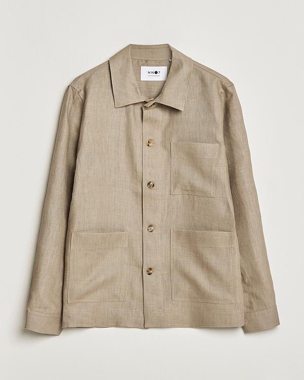 Taupe overshirt from NN07