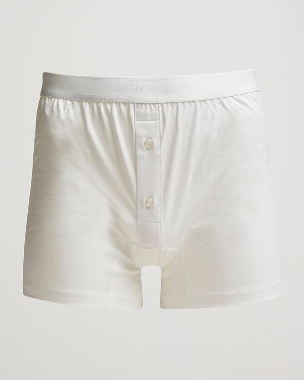 Grey boxer briefs from Sunspel