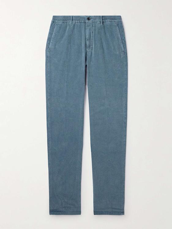 Dark grey chinos from Incotex