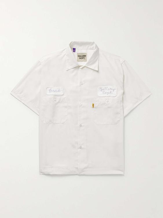 White short sleeve shirt from Gallery Dept.