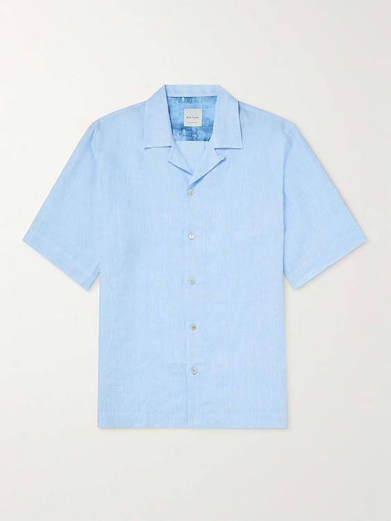Light blue short sleeve shirt from Paul Smith