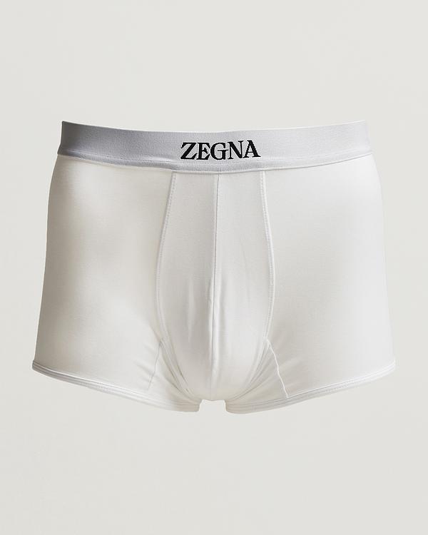 Print white boxer briefs from Zegna