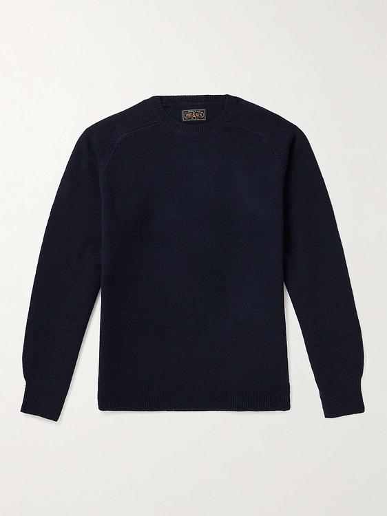 Black sweatshirt from Beams Plus