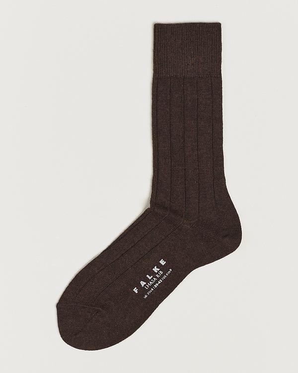 Dark brown socks from Falke