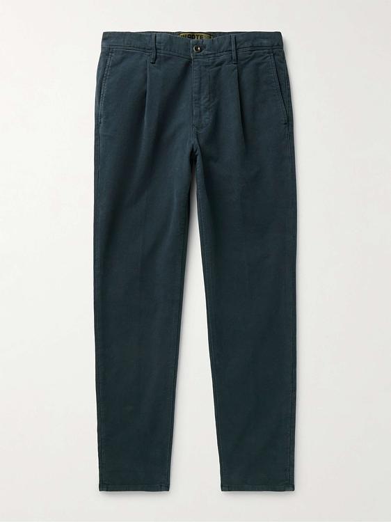 Black chinos from Incotex
