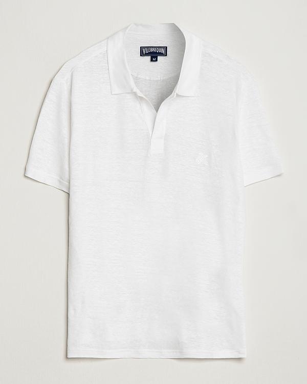 White short sleeve polo shirt from Vilebrequin