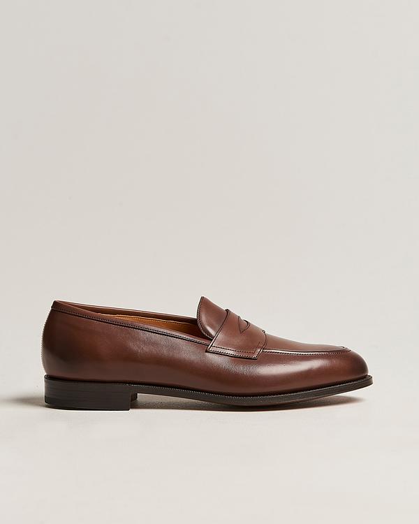 Brown loafers from Edward Green