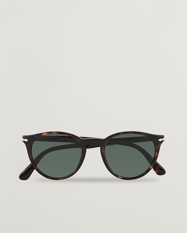 Dark brown round frame sunglasses from Persol