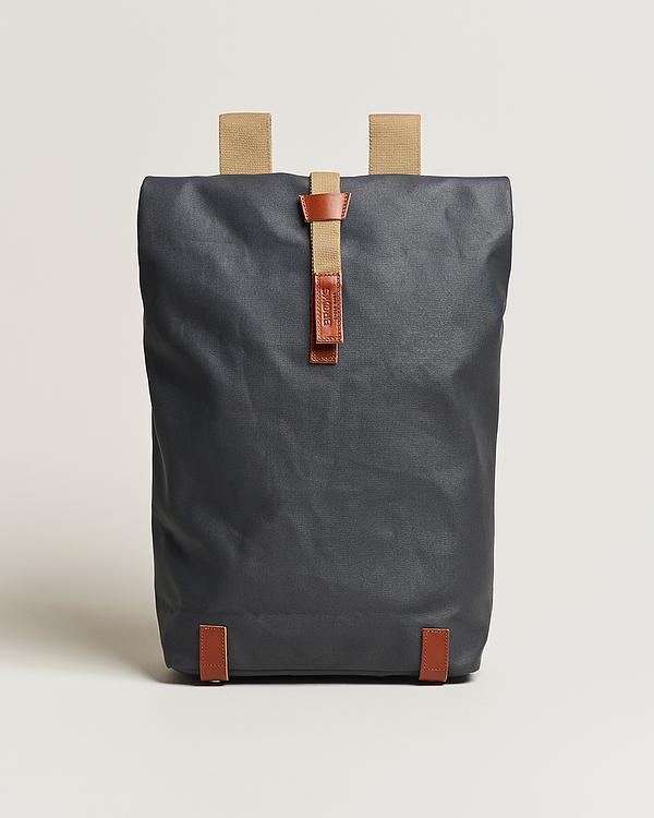 Dark grey backpack from Brooks England