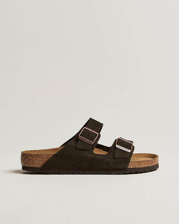 Dark brown sandals from Birkenstock