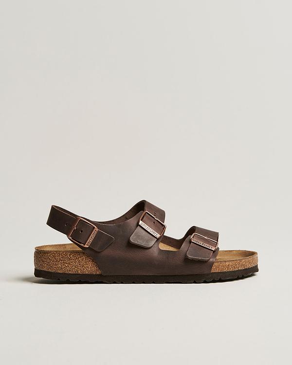 Dark brown sandals from Birkenstock