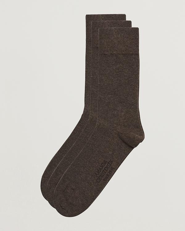 Dark brown socks from Amanda Christensen