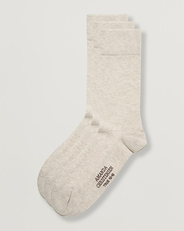 Beige socks from Amanda Christensen