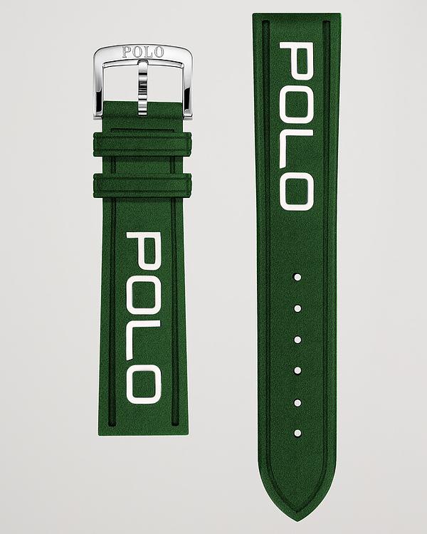 Print dark green watch strap from Polo Ralph Lauren