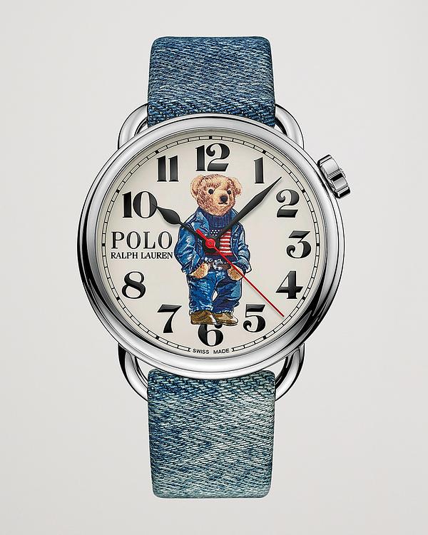Print white watch from Polo Ralph Lauren