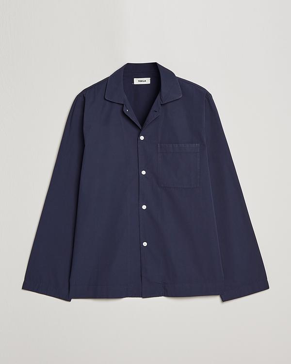 Dark blue oxford shirt from Tekla
