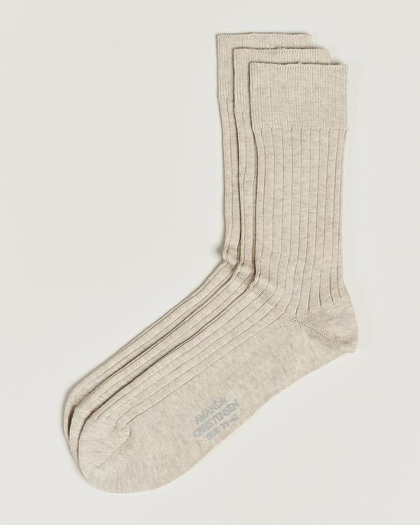 Beige socks from Amanda Christensen