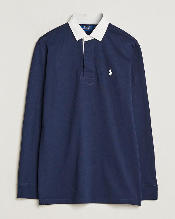 Dark blue long sleeve polo shirt from Polo Ralph Lauren