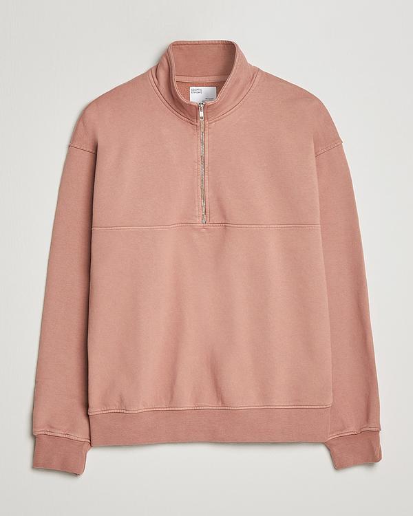 Peach half-zip from Colorful Standard