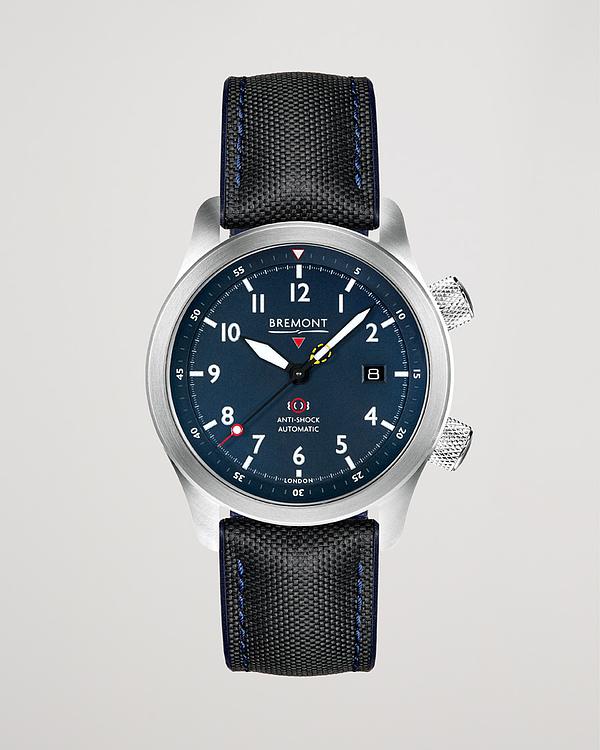 Dark blue watch from Bremont