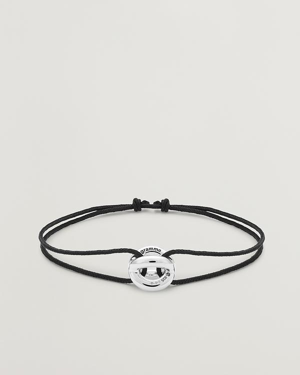 Black bracelet from Le Gramme