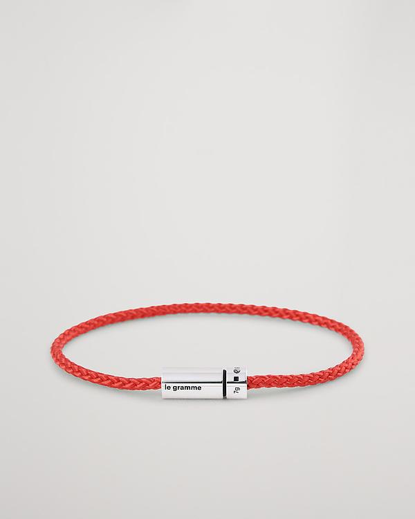 Red bracelet from Le Gramme