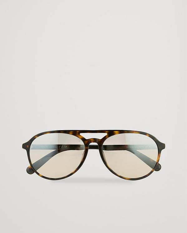 Dark brown d-frame sunglasses from Moncler Lunettes