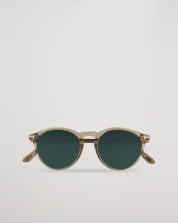 Beige round frame sunglasses from Tom Ford