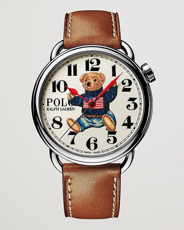 Print white watch from Polo Ralph Lauren