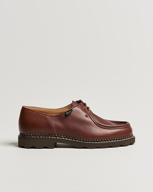 Brown derby shoes from Paraboot